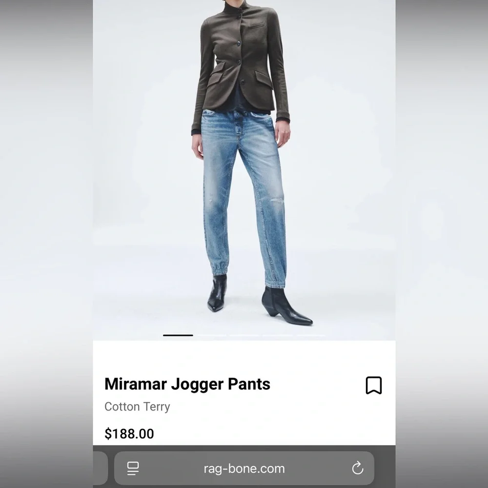 Rag & Bone Miramar Jeans (XS) - Picture 7 of 8